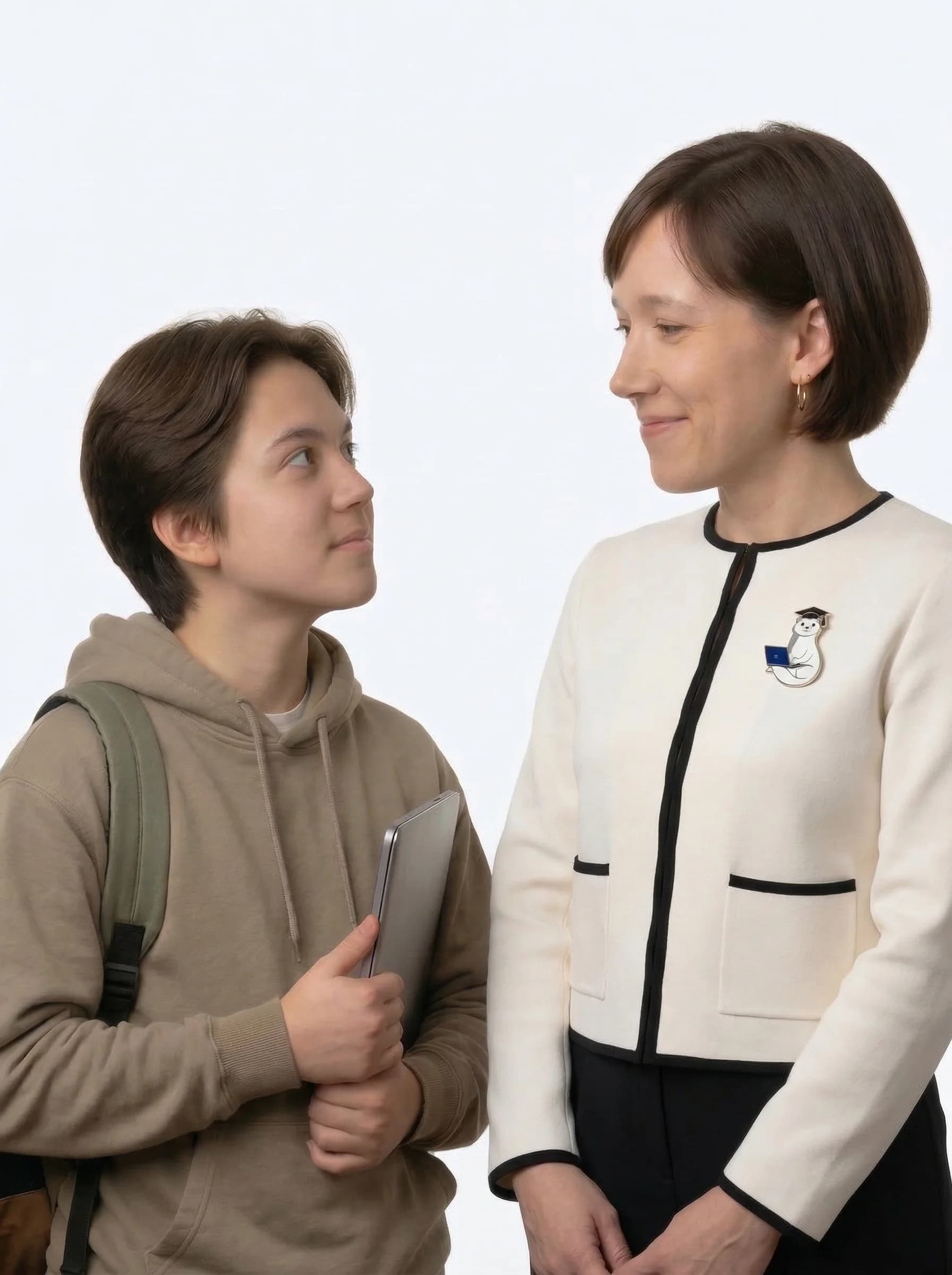 Apprenant utilisant Savistas pour son apprentissage personnalisé